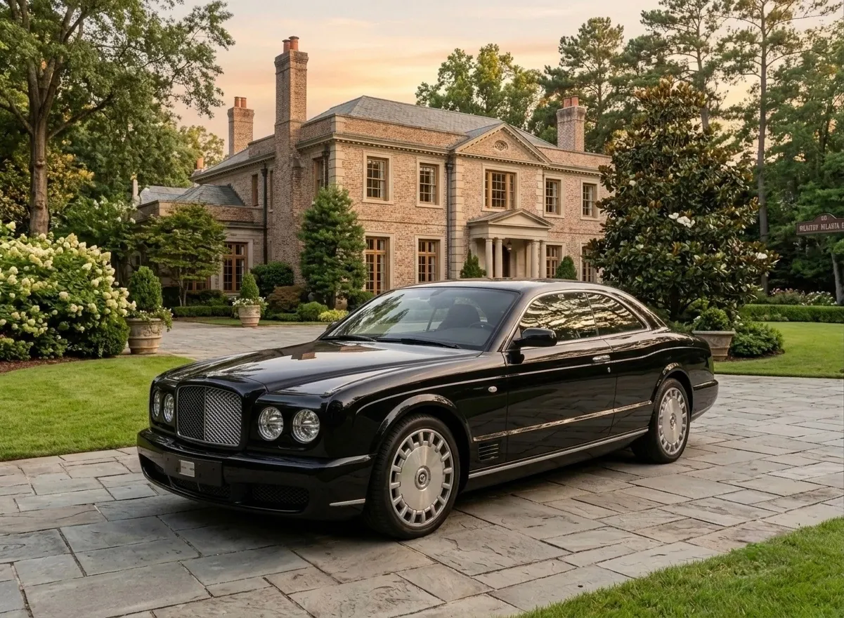 Bentley Brooklands at an estate