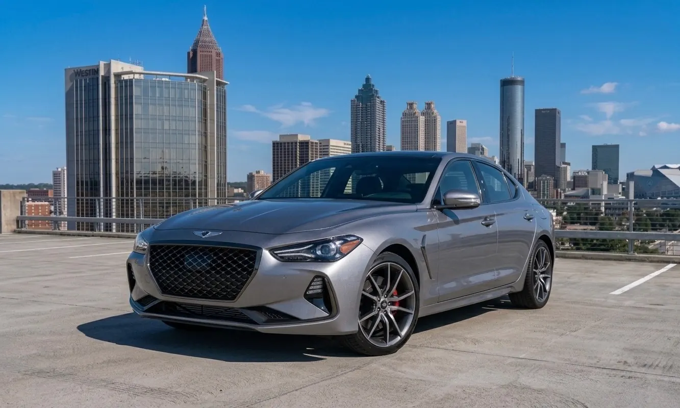 Silver Genesis G70 in Atlanta